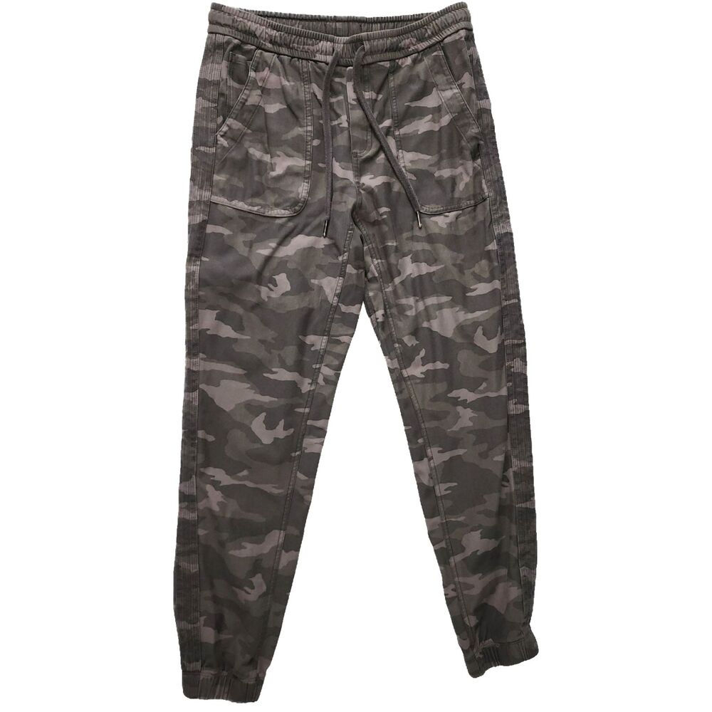 Athleta Green Camouflage Farallon Jogger Pants